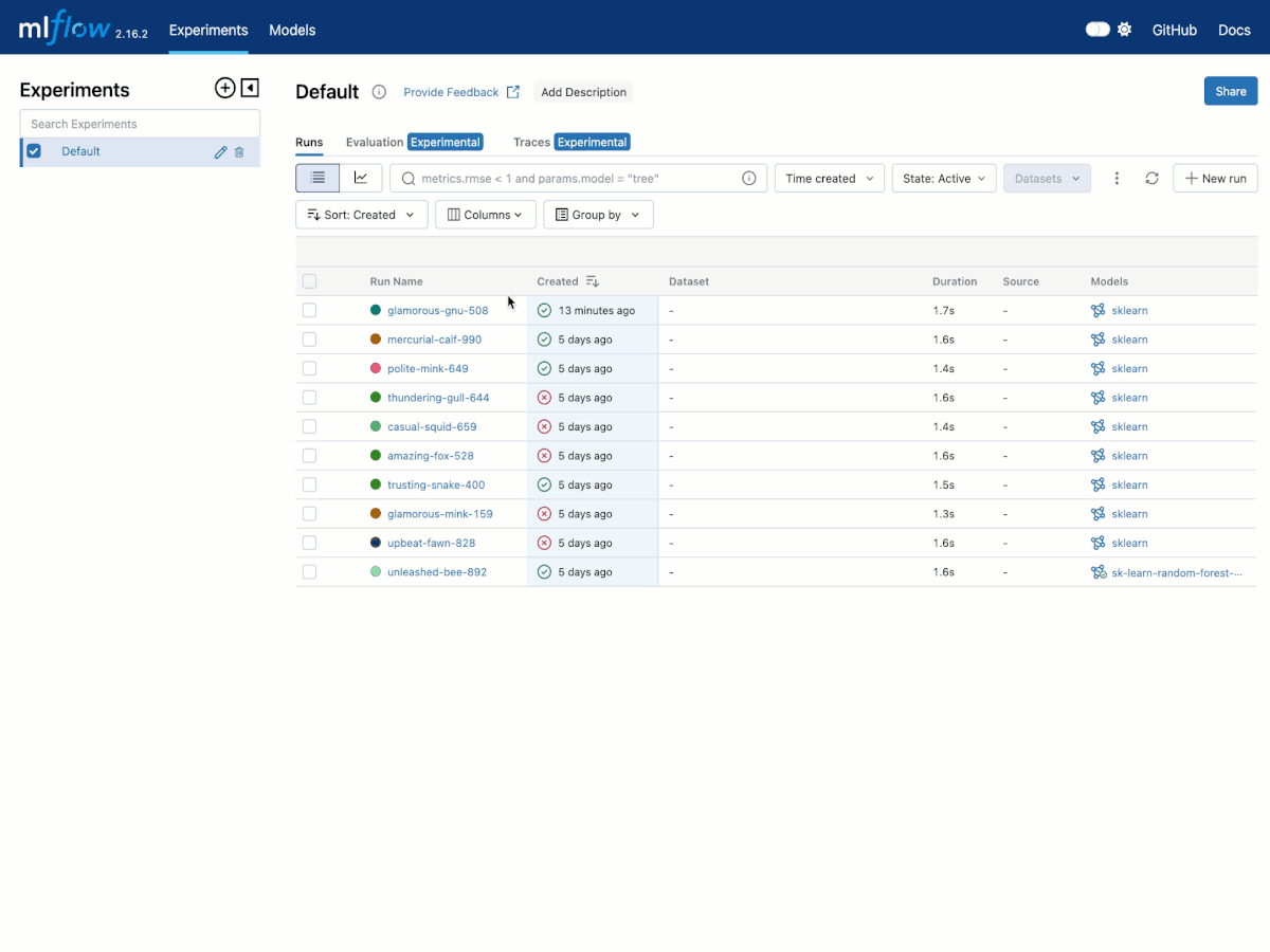 MLflow Unity Catalog Model View 2.0
